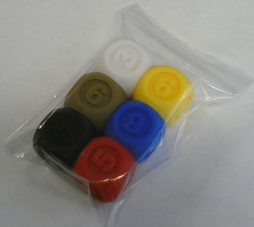 Large dice six - sided, 1-6